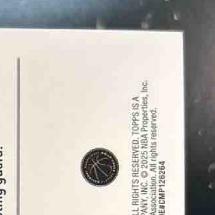 2025-26 Topps Chaz Lanier Flash Drop /50 #238 Detroit Pistons