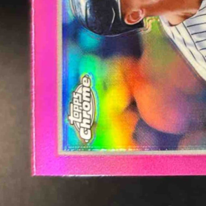 2023 Topps Chrome Aaron Judge Pink Refractor #62 New York Yankees