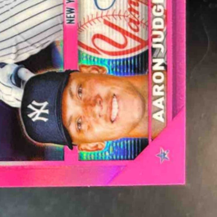 2023 Topps Chrome Aaron Judge Pink Refractor #62 New York Yankees