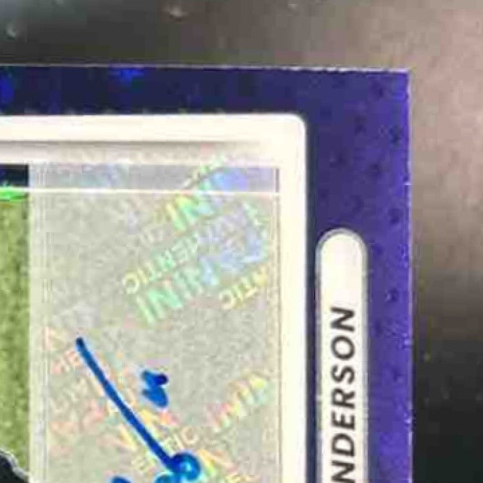 2025 Donruss Optic TreVeyon Henderson Hidden Potential Auto Purple Stars /25 RC