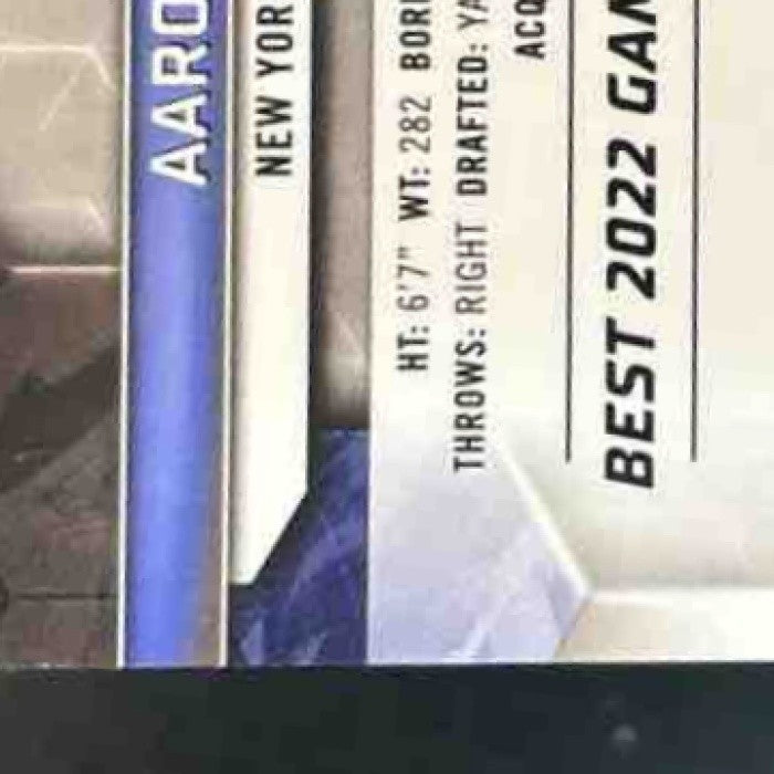2023 Bowman's Best Aaron Judge Aqua Lava Refractor /199 #2 New York Yankees