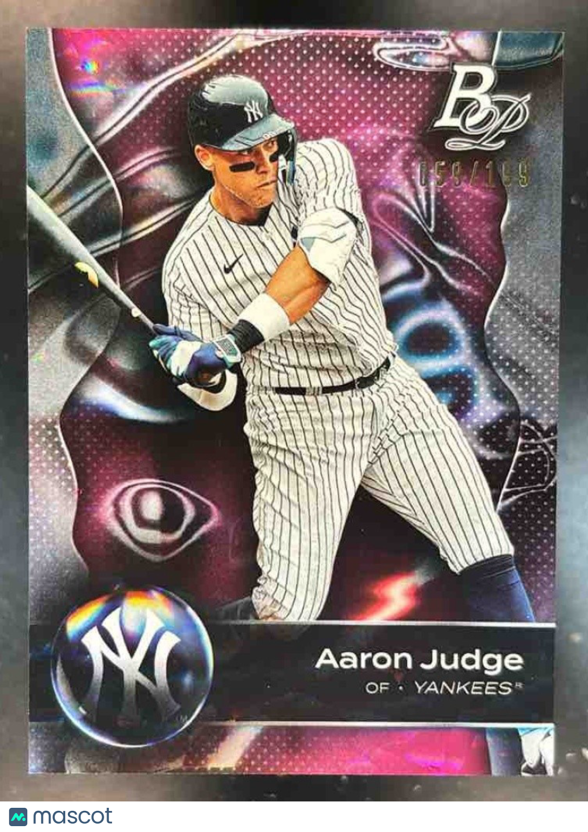 2023 Bowman Platinum Aaron Judge Pink /199 #85 New York Yankees