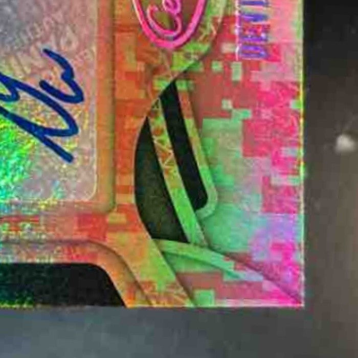 2020-21 Panini Certified Devin Vassell Fresh Faces Signatures Camo /25 RC Spurs