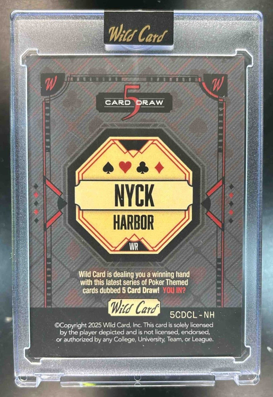 2025 Wild Card 5 Draw Nyck Harbor 1/1