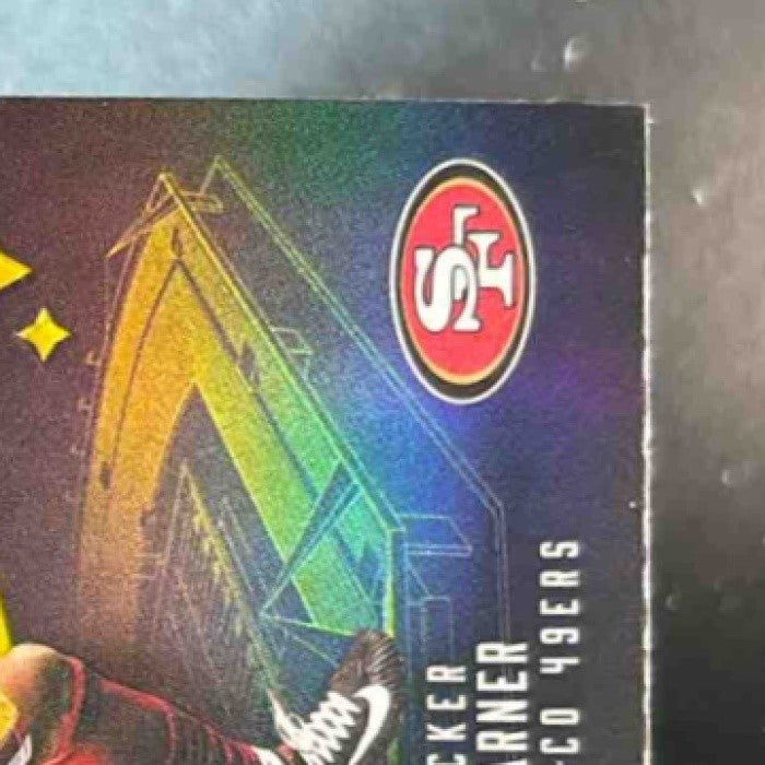 2025 Topps Chrome Fred Warner All Team Yellow Refractor /275 San Francisco 49ers