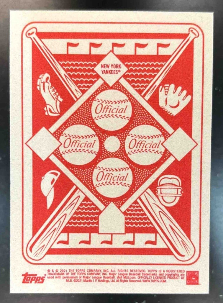 2021 Topps x Mickey Mantle #1 New York Yankees