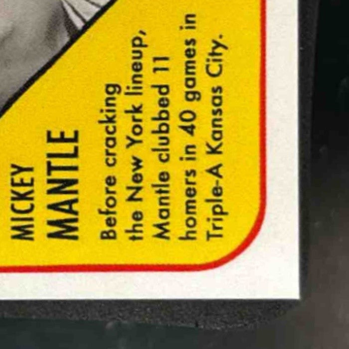 2021 Topps x Mickey Mantle #1 New York Yankees