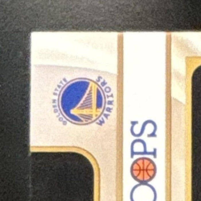 2025-26 Topps Hoops Stephen Curry Pixel Burst Green /75 #261 Warriors