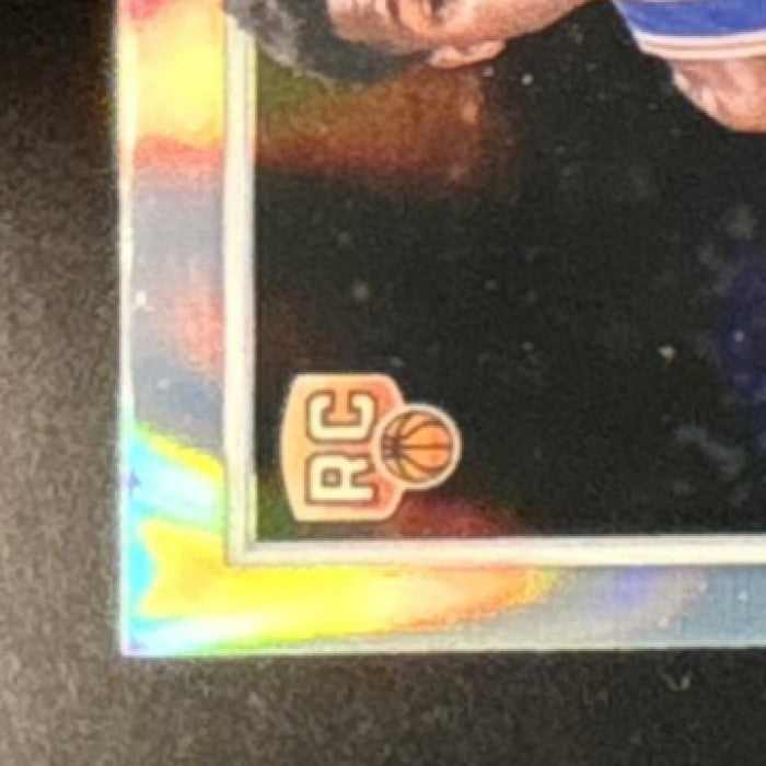 2025-26 Bowman VJ Edgecombe Chrome Lava Refractor /399 #BCV-3 RC 76ers