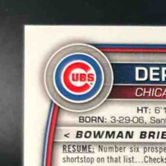 2023 Bowman Chrome Derniche Valdez Purple Shimmer /250 1st Prospect Chicago Cubs