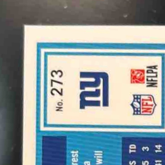 2025 Donruss Optic Jaxson Dart Purple Shock Prizm #273 New York Giants