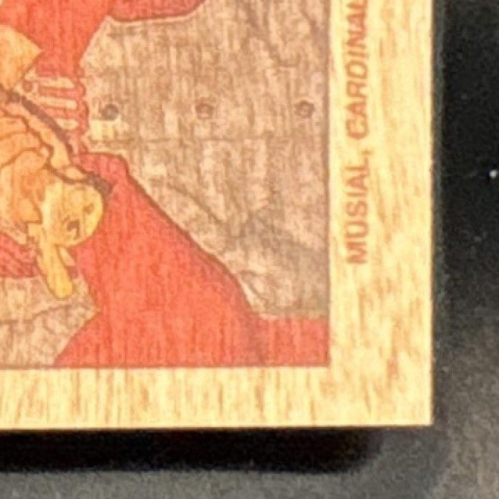 2024 Topps 206 Stan Musial Wood Stock #NNO St. Louis Cardinals