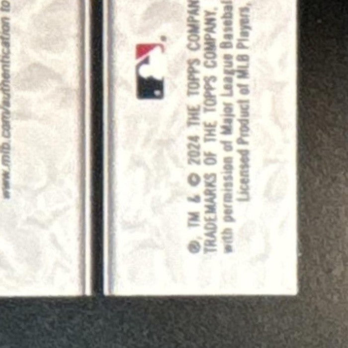 2024 Topps Tribute Mike Trout Stamp of Approval Relics Green /99 Angels