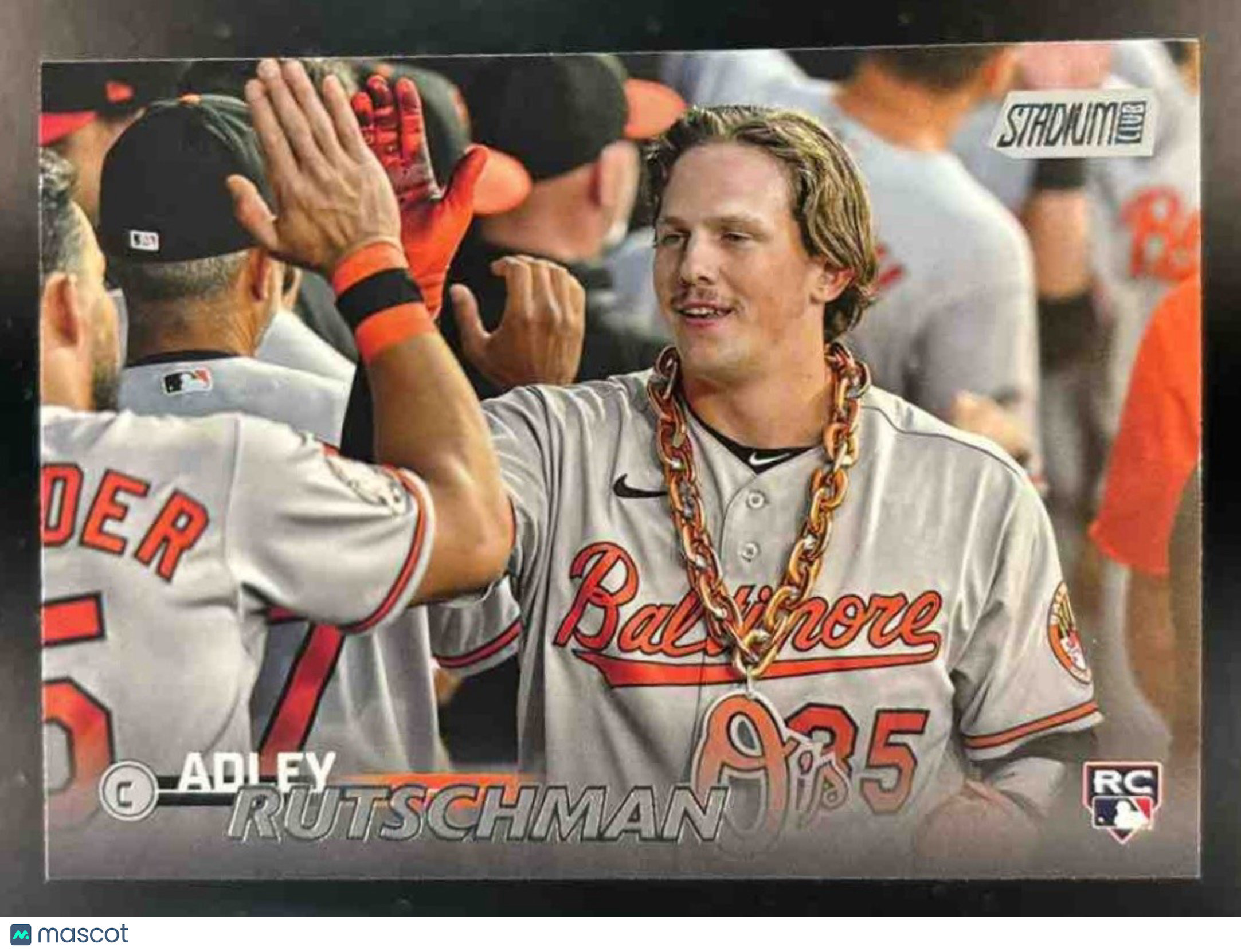 2023 Topps Stadium Club Adley Rutschman #104 RC Baltimore Orioles