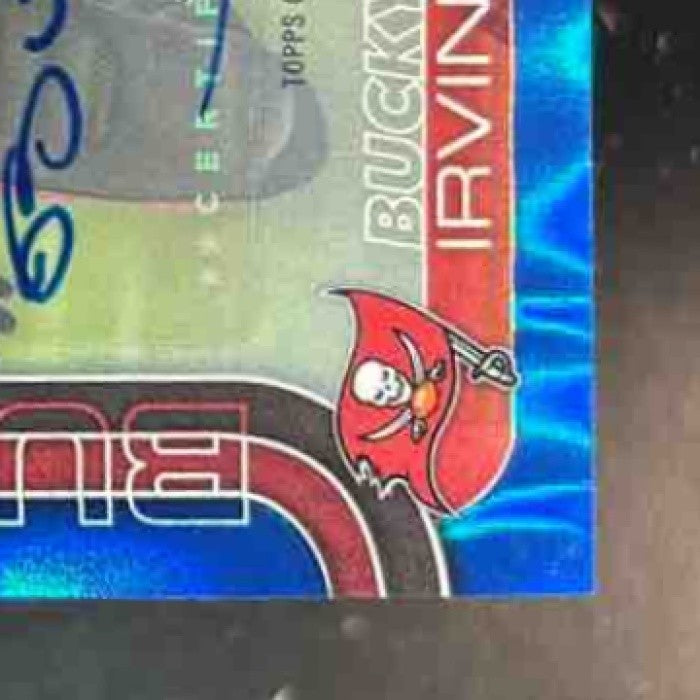 2025 Topps Chrome Bucky Irving Auto Blue Lava /150 #BA-BI Tampa Bay Buccaneers