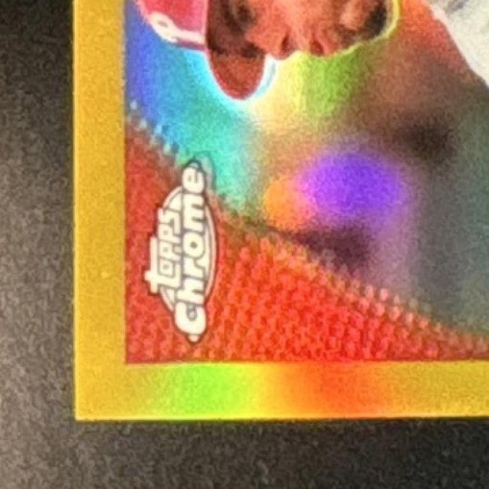 2010 Topps Chrome Jayson Werth Gold Refractor /50 #127 Philadelphia Phillies