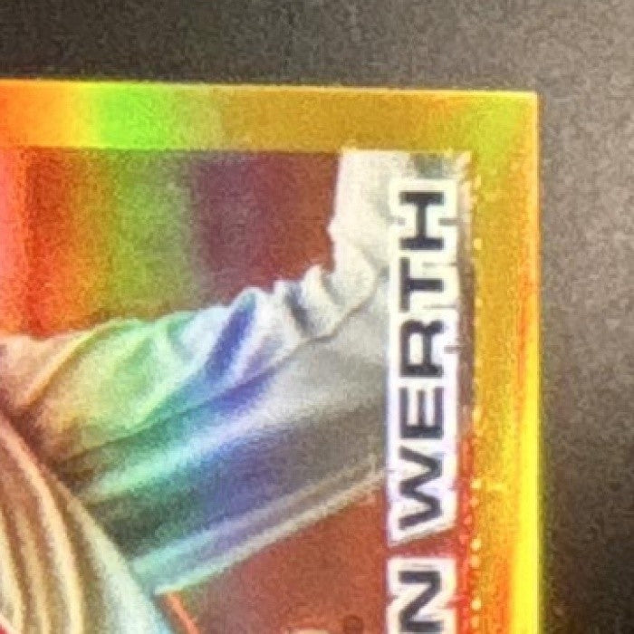 2010 Topps Chrome Jayson Werth Gold Refractor /50 #127 Philadelphia Phillies