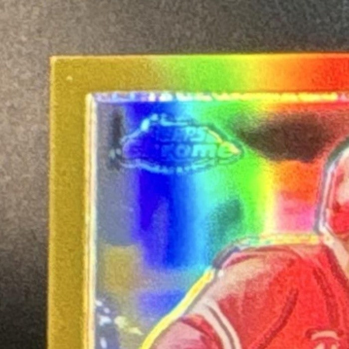 2003 Topps Chrome Gavin Floyd Chase Utley Gold Refractor /449 #438 Phillies