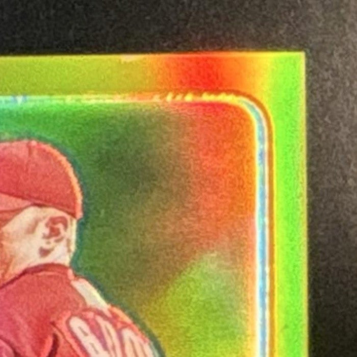 2003 Topps Chrome Gavin Floyd Chase Utley Gold Refractor /449 #438 Phillies