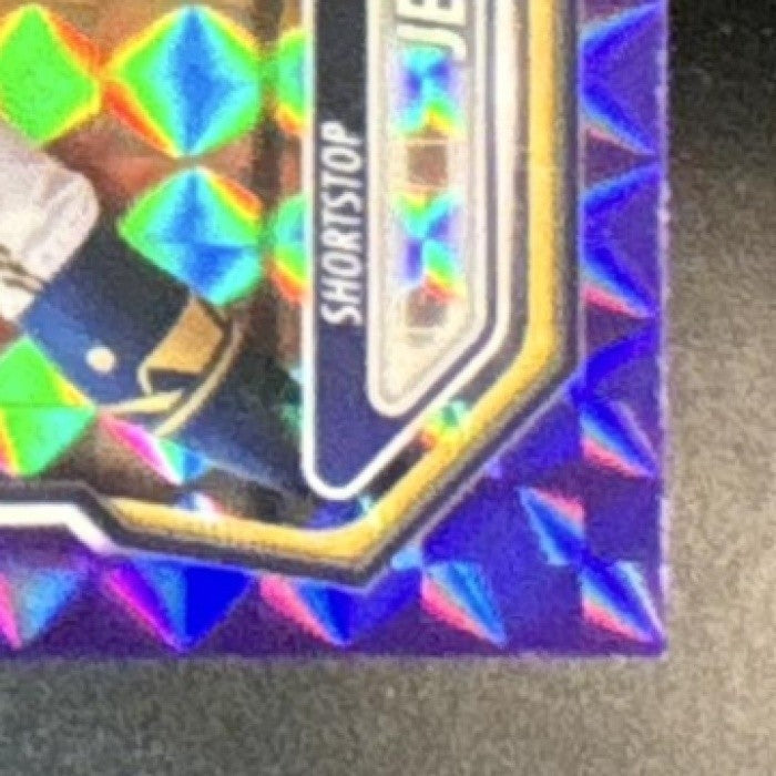 2026 Bowman Jesus Made Chrome Prospects Purple Geometric /250 #BCP-96 Brewers