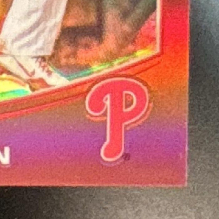 2013 Topps Chrome Domonic Brown Red Refractor /25 #215 Philadelphia Phillies