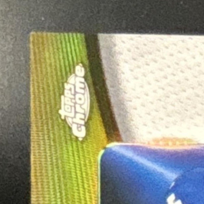 2025 Topps Chrome Cam Skattebo Rookie Relics Gold Refractor /50 MEM RC Giants