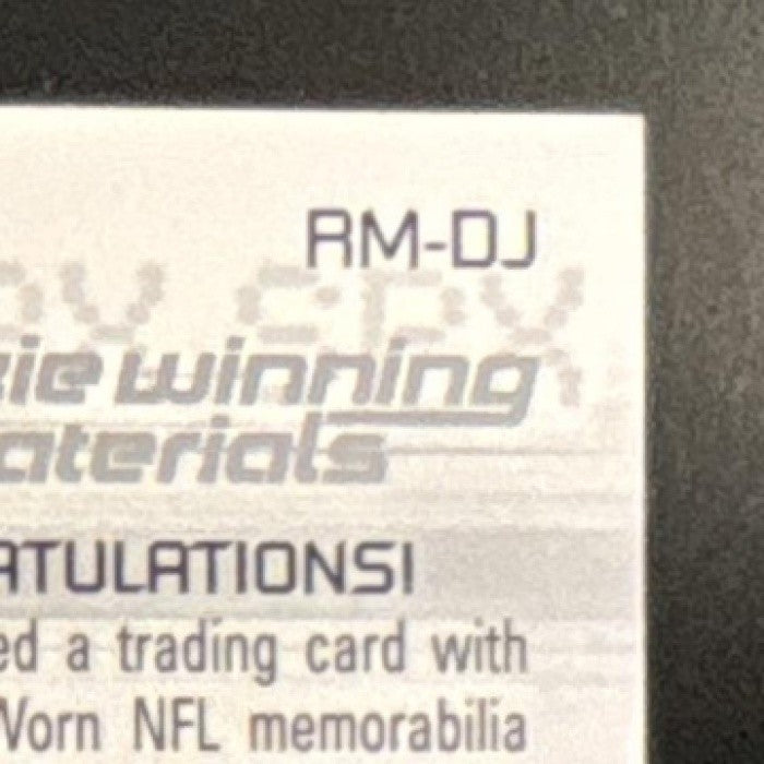 2008 SPx DeSean Jackson Rookie Materials NFL Letters Triple /50 MEM RC Eagles