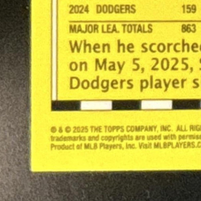 2025 Topps Update Shohei Ohtani 1990 Holo Foil #U90-33 Los Angeles Dodgers