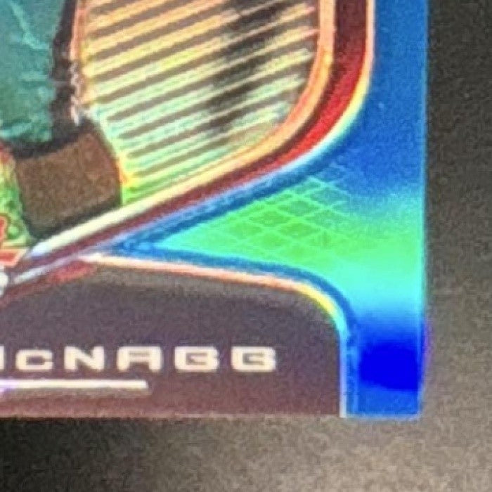 2009 Bowman Chrome Donovan McNabb Blue Refractor /150 #19 Philadelphia Eagles