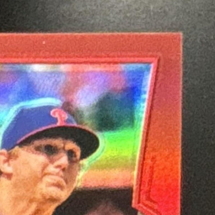 2014 Topps Chrome Ethan Martin Red Refractor /25 #128 RC Philadelphia Phillies