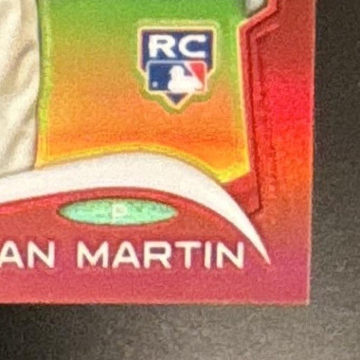 2014 Topps Chrome Ethan Martin Red Refractor /25 #128 RC Philadelphia Phillies