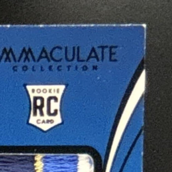 2020 Immaculate Collection Gavin Lux Patch Auto Black /10 #117 MEM RC Dodgers