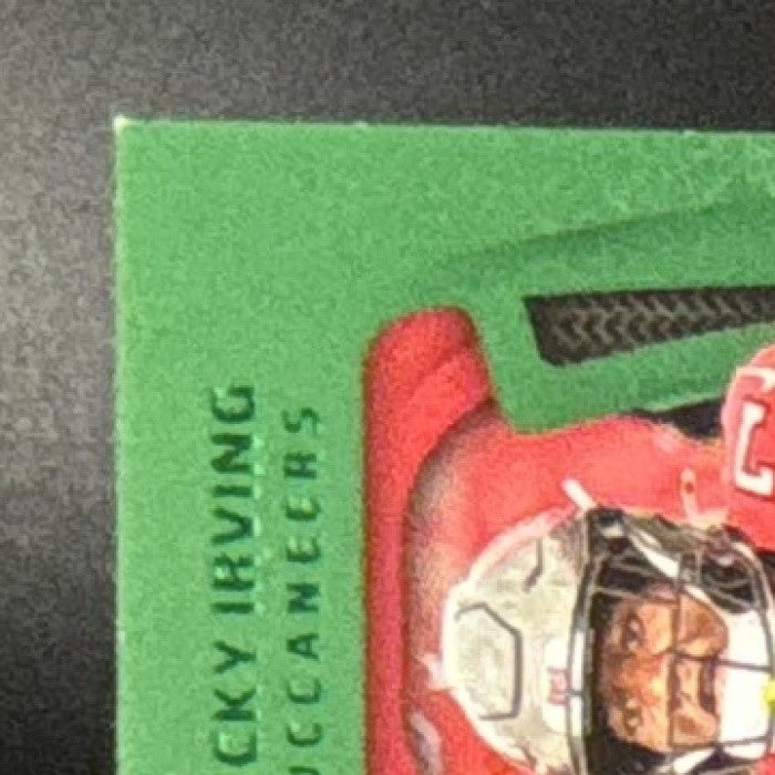 2025 Panini Certified Bucky Irving Piece of the Game Green /25 MEM Buccaneers