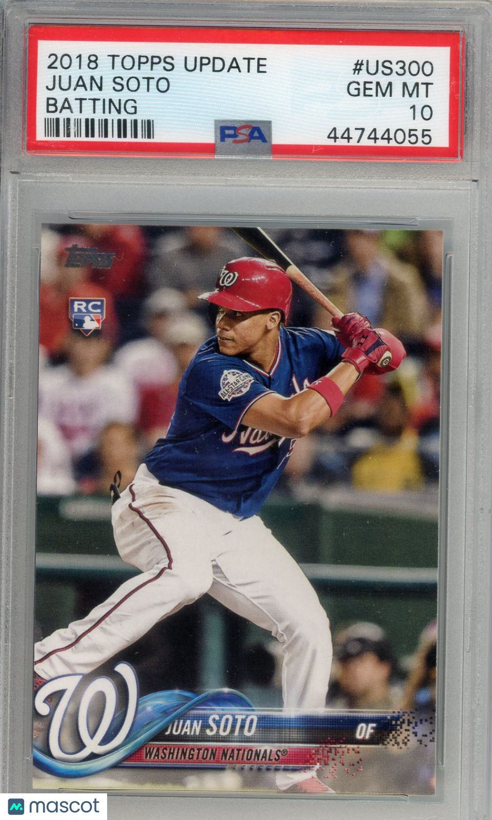 2018 Topps Update Juan Soto #US300 PSA 10