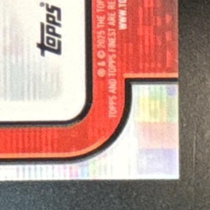 2025 Topps Finest Chase Brown Flashback Auto #FBA-CB Cincinnati Bengals