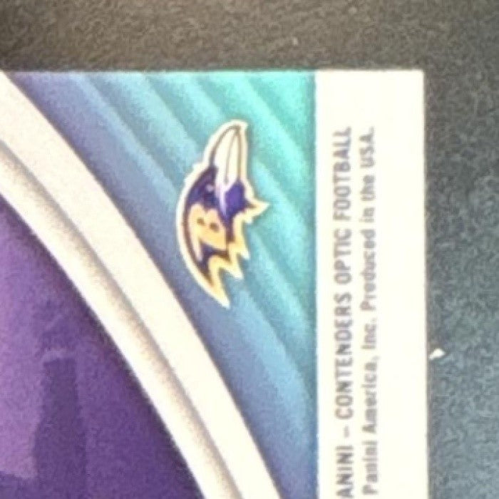 2022 Panini Contenders Optic Lamar Jackson Legitness #L-6 Baltimore Ravens