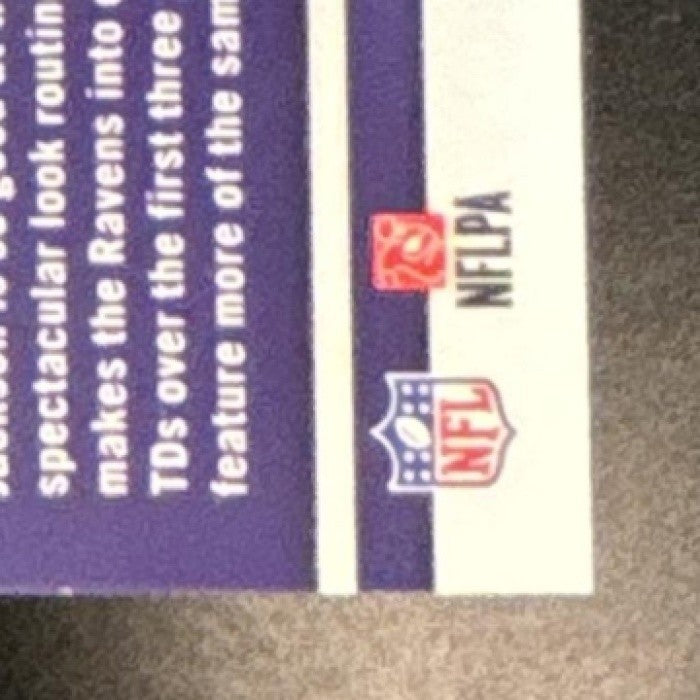 2022 Panini Contenders Optic Lamar Jackson Legitness #L-6 Baltimore Ravens
