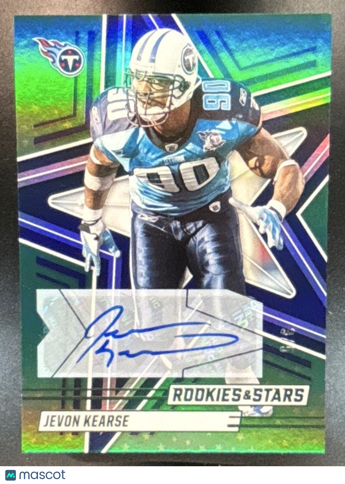2025 Panini Rookies & Stars Jevon Kearse Signatures Green /5 #88 Auto Titans