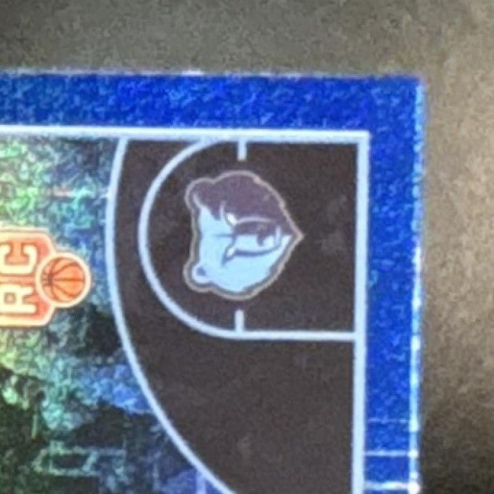 2025-26 Topps Hoops Cedric Coward Pixel Burst Blue /149 #90 RC Memphis Grizzlies