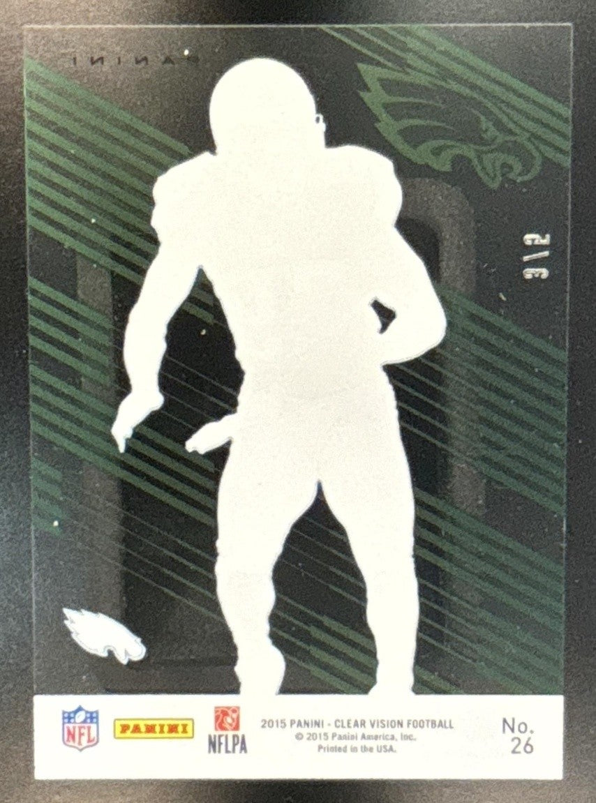 2015 Panini Clear Vision DeMarco Murray Green /5 #26 Philadelphia Eagles