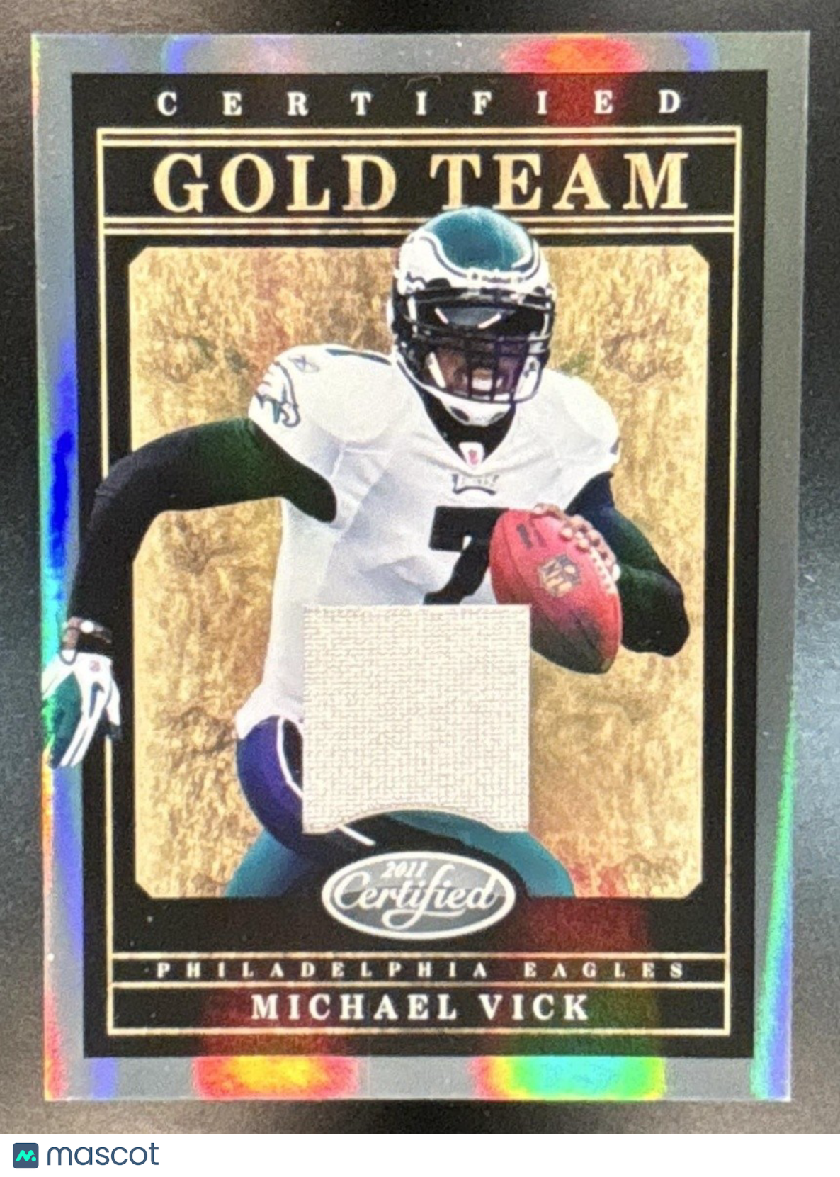 2011 Panini Certified Michael Vick Gold Team Materials /250 #2 Eagles
