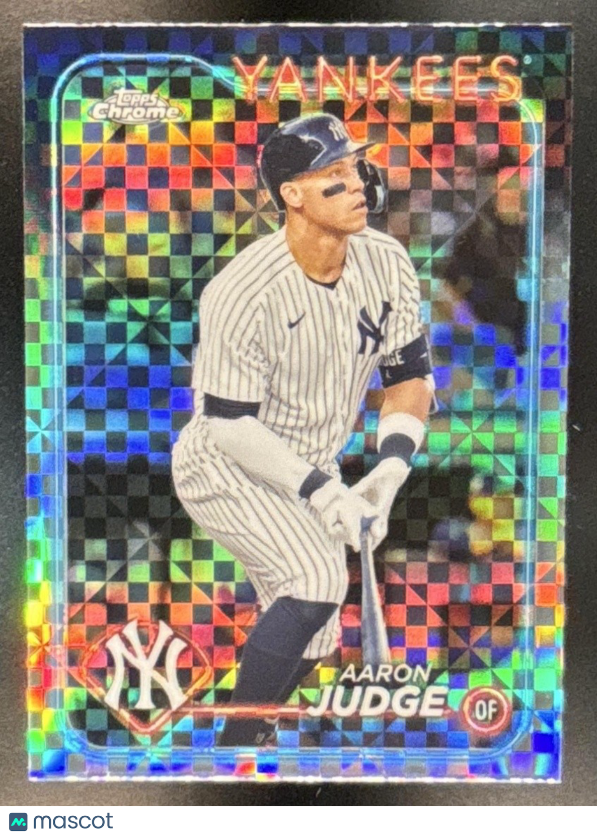 2024 Topps Chrome Aaron Judge X Fractor #50 New York Yankees