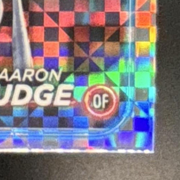 2024 Topps Chrome Aaron Judge X Fractor #50 New York Yankees