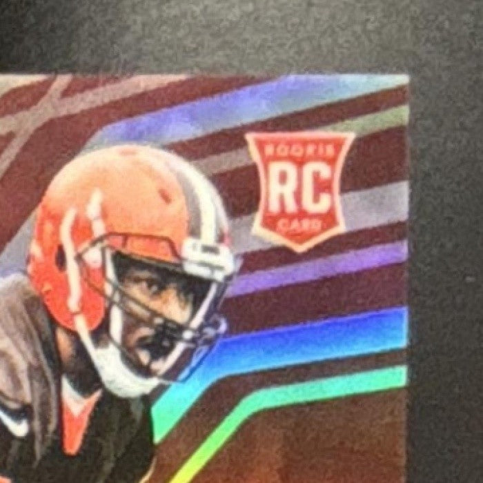 2017 Panini Phoenix Myles Garrett Red /299 #141 RC Cleveland Browns
