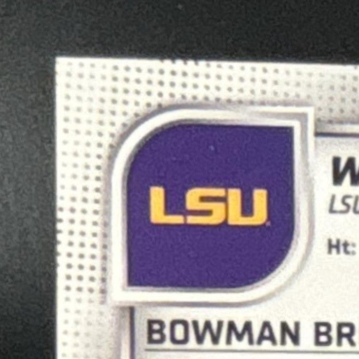 2025 Bowman Chrome University Whit Weeks Blue Mini-Diamond /150 #128 1st