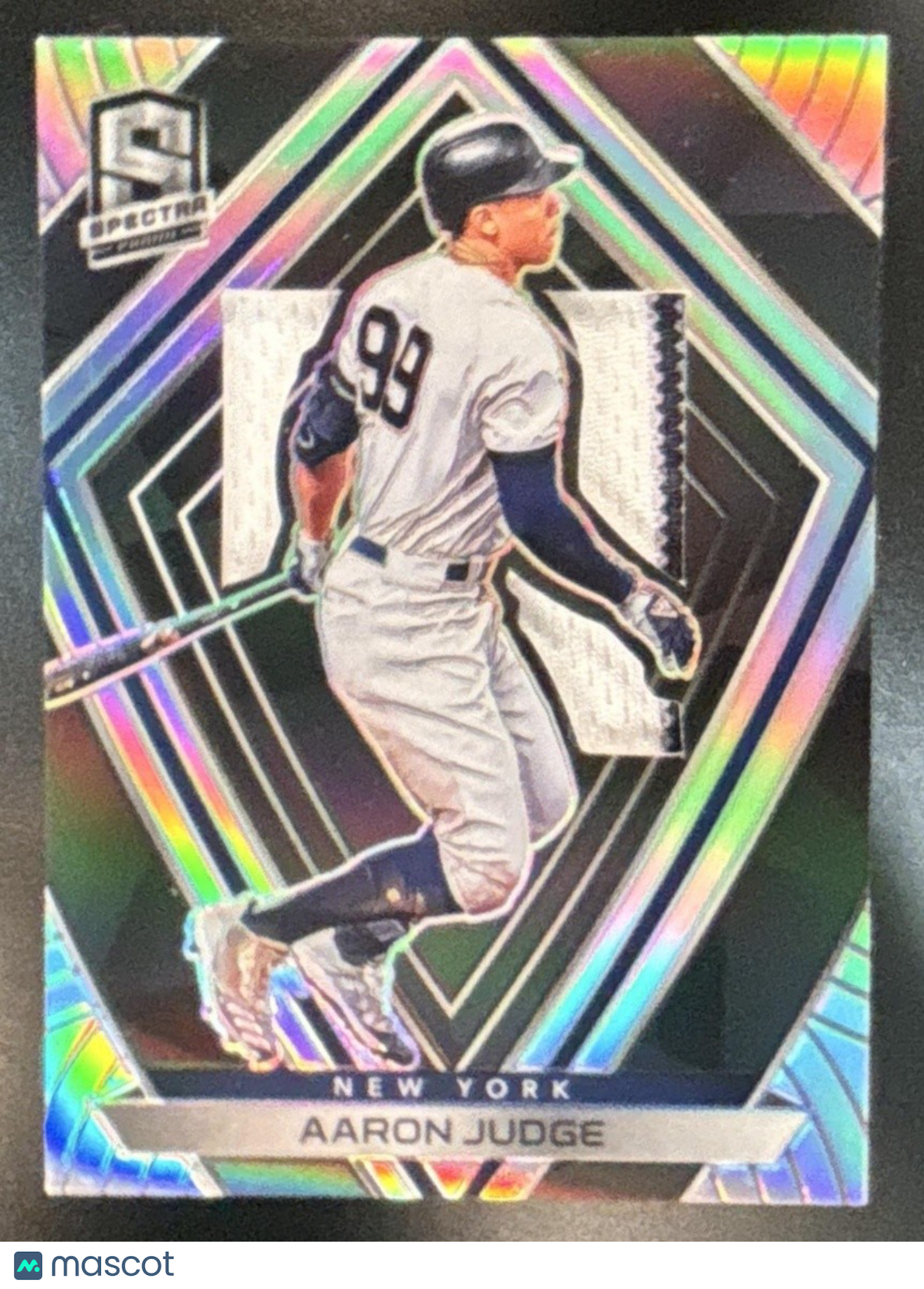 2020 Chronicles Aaron Judge Spectra Silhouettes Relics #62 MEM New York Yankees