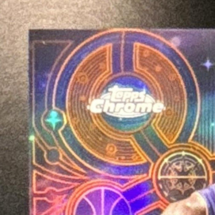2025-26 Topps Chrome Metta World Peace Chromograph Orange Auto /25 Lakers