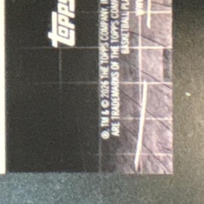 2025-26 Topps Signature Class Cooper Flagg After Image Orange /50 RC Mavericks