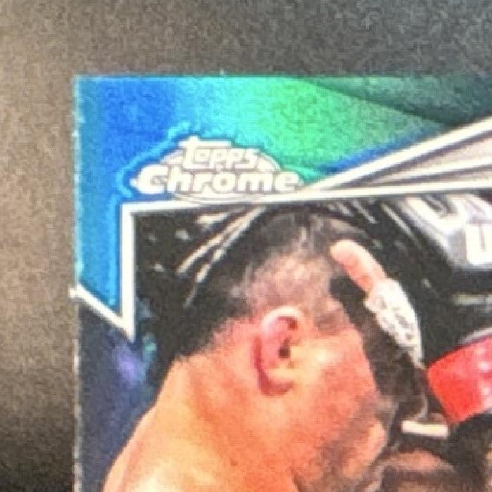 2026 Topps Chrome UFC Marquel Mederos Aqua Refractor /199 #168 RC