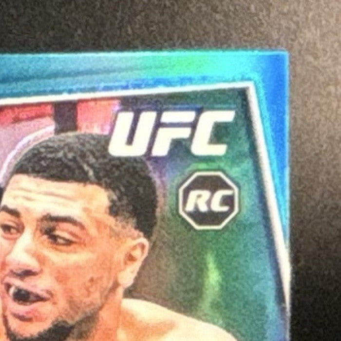 2026 Topps Chrome UFC Marquel Mederos Aqua Refractor /199 #168 RC